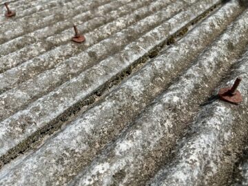 スレート屋根アスベスト